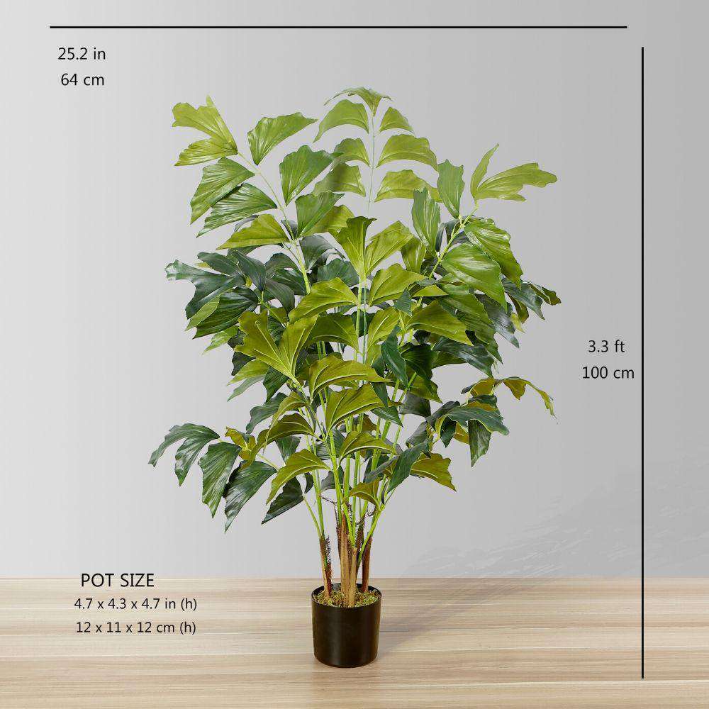 Xavi Artificial Fishtail Palm Tree Potted Plant (Multiple Sizes)