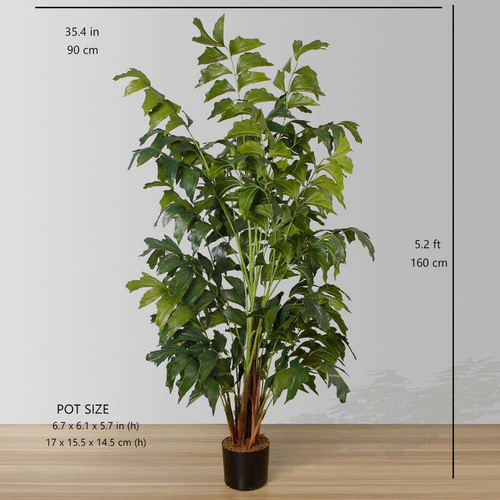 Xavi Artificial Fishtail Palm Tree Potted Plant (Multiple Sizes)