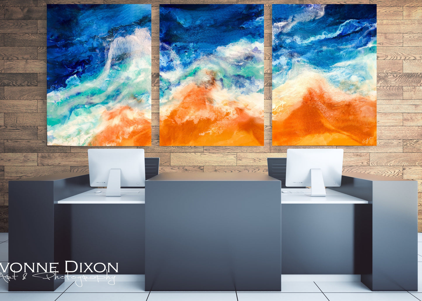 Seawater Sands - Yvonne Dixon Art