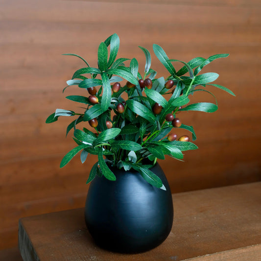 Valley Artificial Olive Stem Bouquet 30'' X 12'' (Set Of 3)