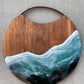Round Charcuterie Board with Handle