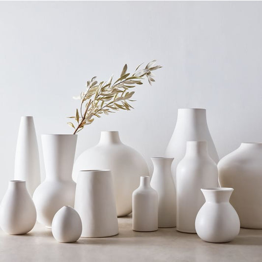 White Vase Collection