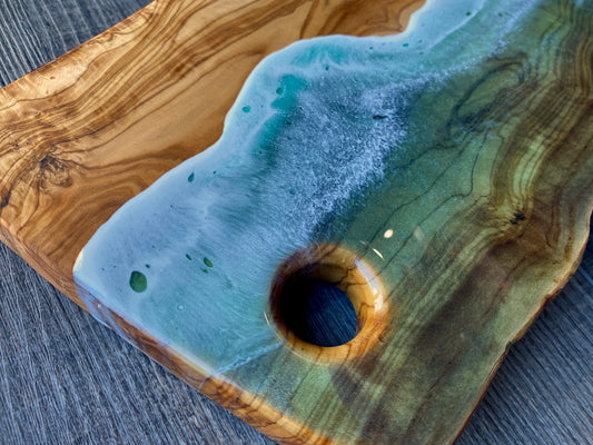 Olive Wood Charcuterie Board