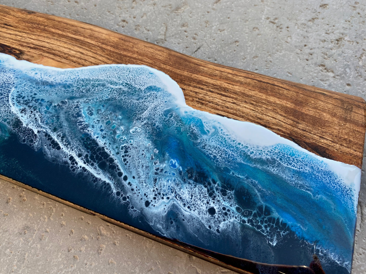 Rustic Wood Serving Board
