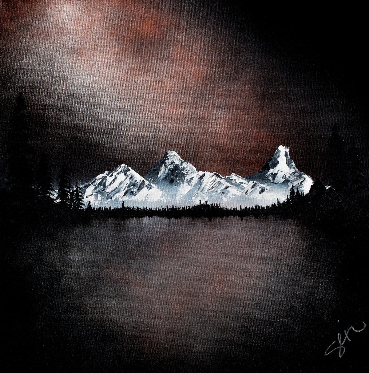 Coral Nights - Yvonne Dixon Art
