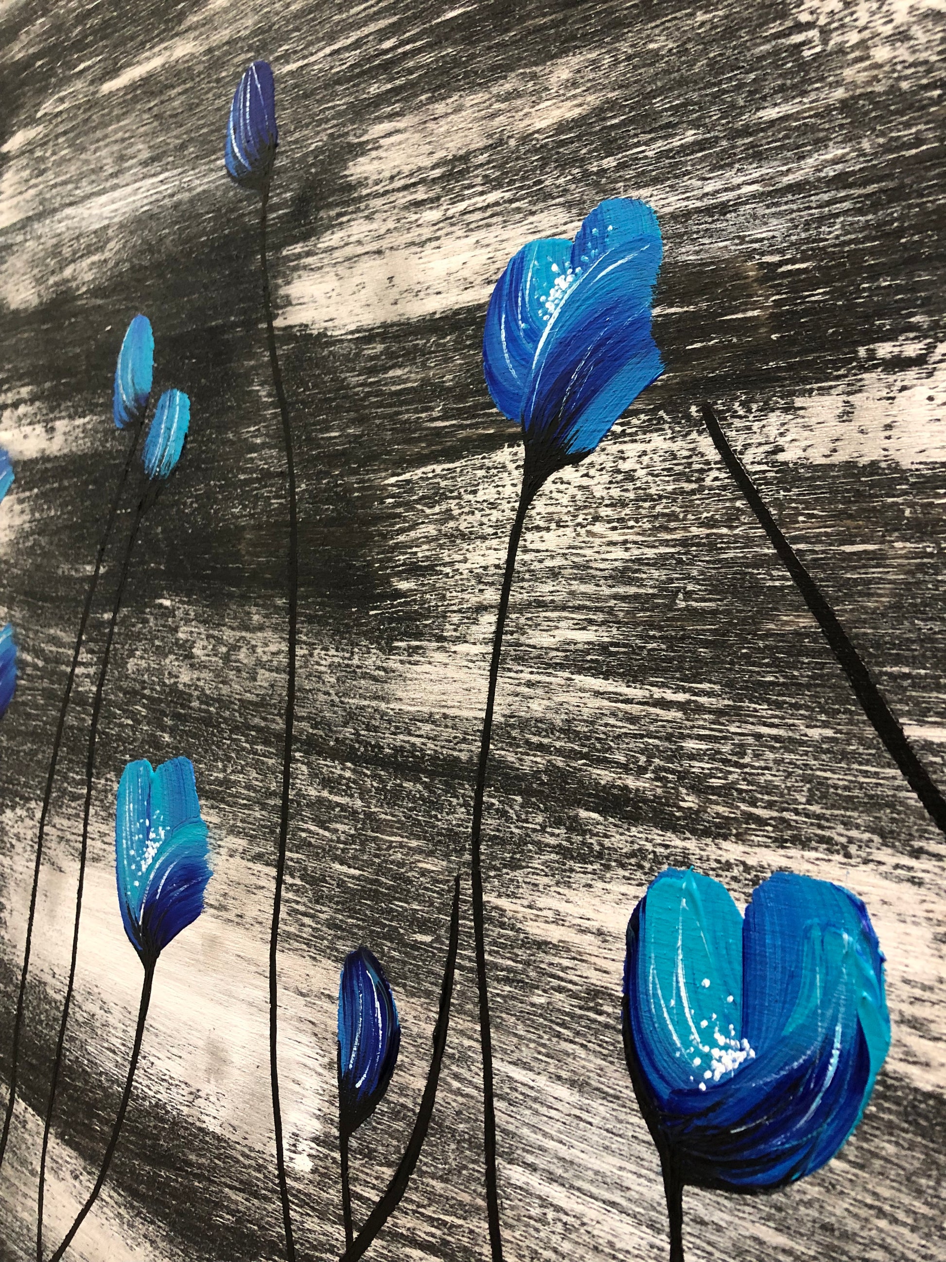Teal Garden - Yvonne Dixon Art