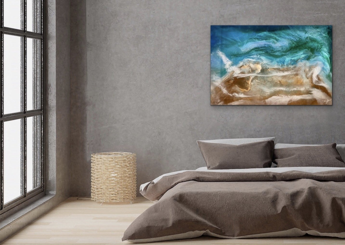 Emerald Water - Yvonne Dixon Art
