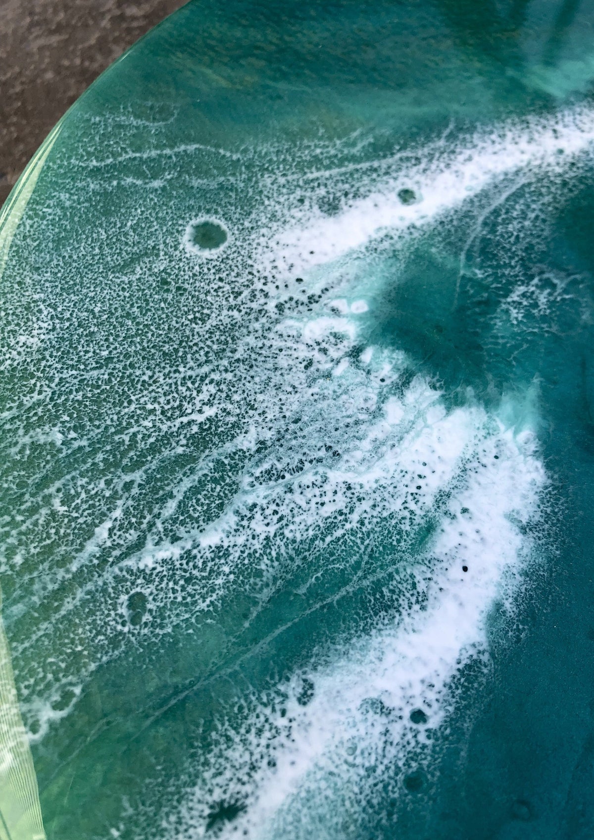 Seafoam Waves - Yvonne Dixon Art