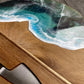 Round Acadia Serving Board