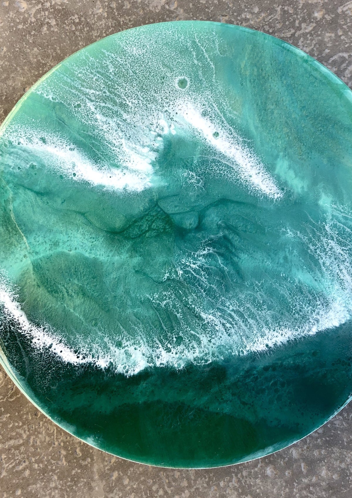 Seafoam Waves - Yvonne Dixon Art