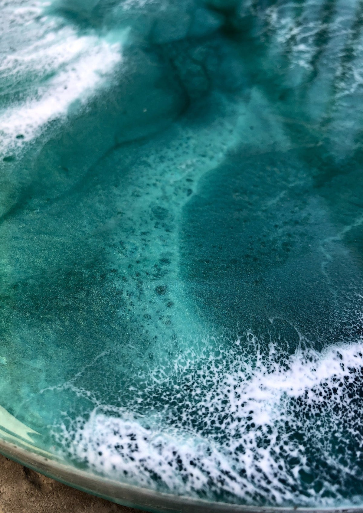 Seafoam Waves - Yvonne Dixon Art